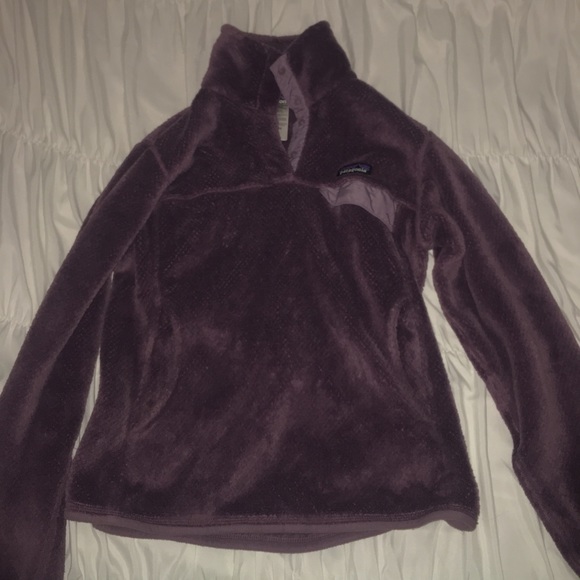 Patagonia Sweaters - Dark Purple Patagonia Sweatshirt